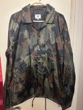 LRG Men's Camouflage Windbreaker Size XL